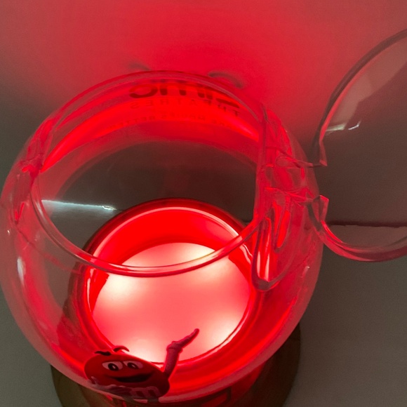 M&M’s Red One Lighted Snow Globe – 2024 Collectible AMC Movie Theater - Picture 4 of 9